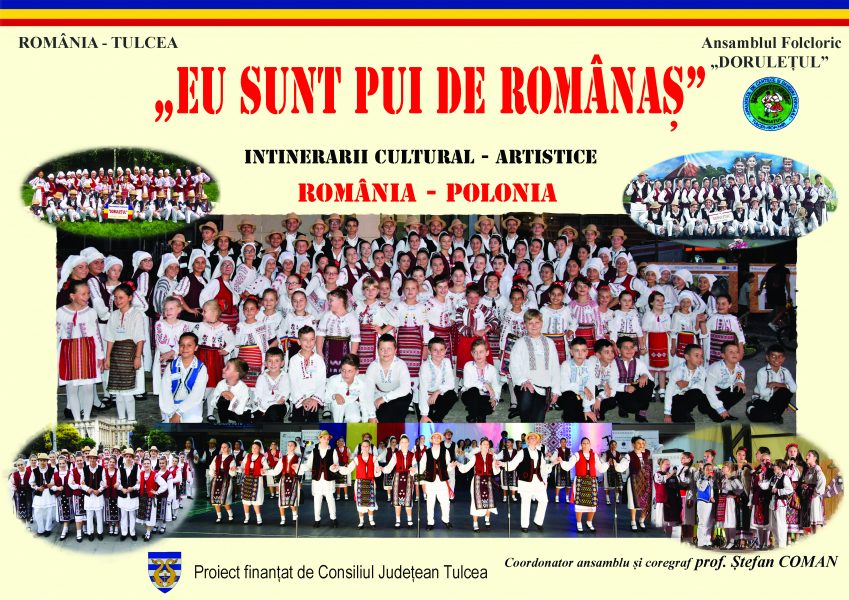 Eu sunt pui de românaș. Itinerarii cultural-artistice România- Polonia